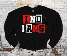 Load image into Gallery viewer, Indians Grunge Choose your Style on Black