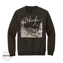 Load image into Gallery viewer, Nebraska Silhouette Crewneck