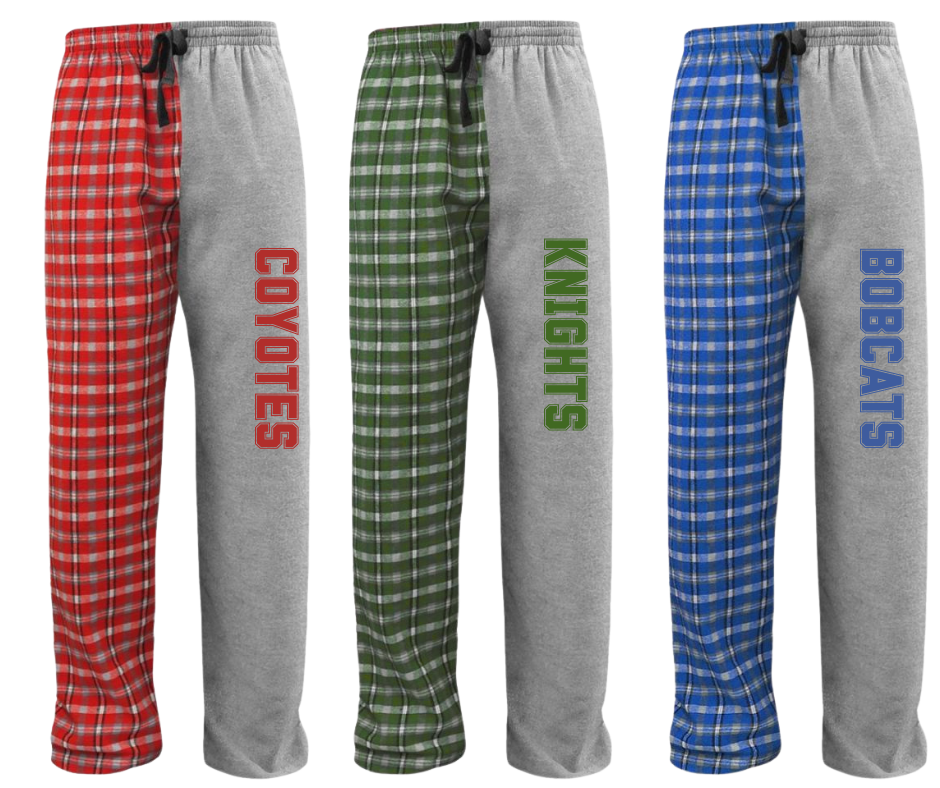 Half & Half Flannel Pants