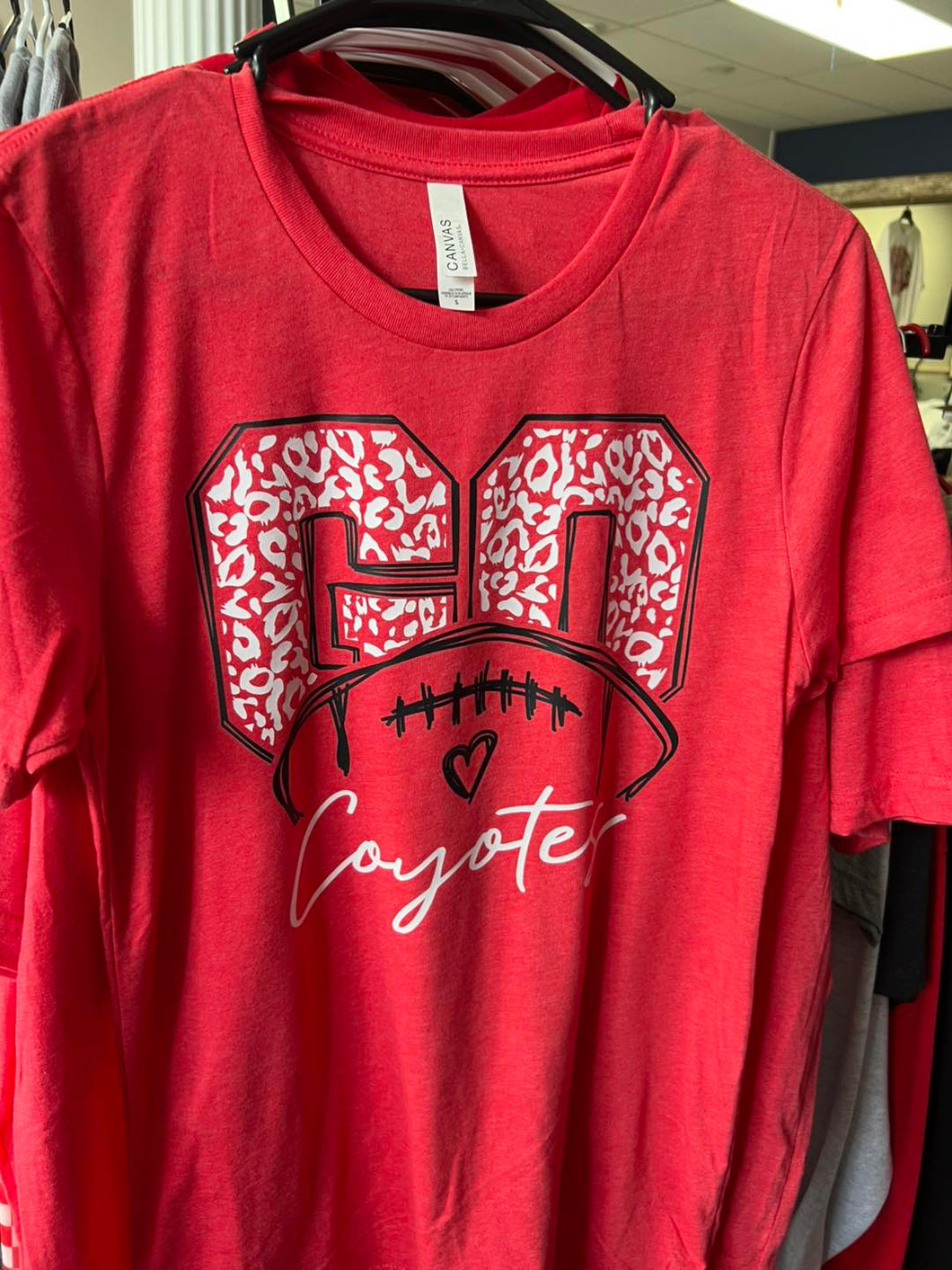 Coyotes Leopard Football