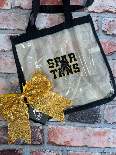 Spartans Clear Bags