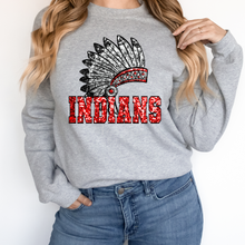 Load image into Gallery viewer, Indians Sequins Sweatshirt
