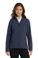 Load image into Gallery viewer, Melham Embroidered Ladies Collective Softshell Jacket
