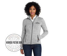 Load image into Gallery viewer, Melham Ladies Sweater Fleece Jacket

