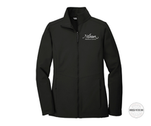 Load image into Gallery viewer, Melham Embroidered Ladies Collective Softshell Jacket
