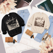 Load image into Gallery viewer, Nebraska Silhouette Crewneck
