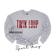Load image into Gallery viewer, Tall &amp; Script Gildan Mascot Sweatshirt
